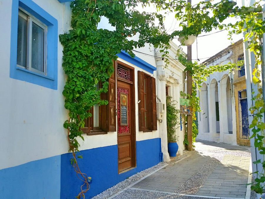  Šarmantno živopisno selo Koskinou na Rodosu 